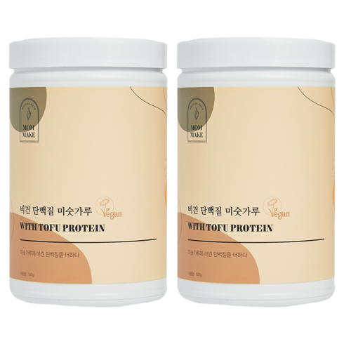 맘메이크 비건 단백질 미숫가루 쉐이크, 500g, 2개