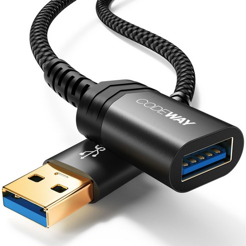 코드웨이 USB 3.0 연장케이블, 1개, 1.5m