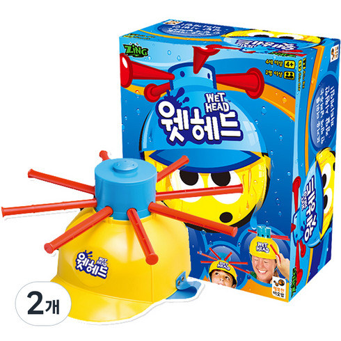 행복한바오밥 웻 헤드, 혼합색상, 2개