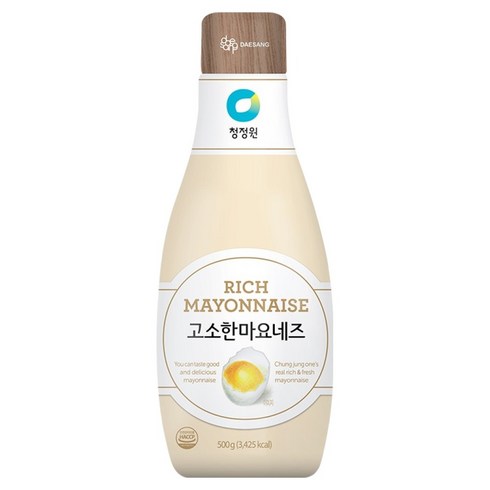 청정원 고소한 마요네즈, 500g, 1개