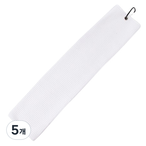 데이소이 베이직 스포츠 타월 30 x 50 cm, 화이트, 5개