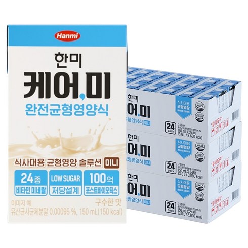 한미사이언스 케어 미 완전균형영양식, 150ml, 72개