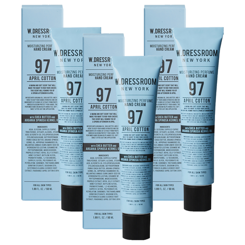 더블유드레스룸 퍼퓸 핸드크림 97 에이프릴코튼향, 50ml, 3개