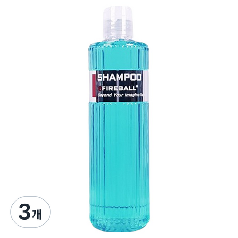 파이어볼 트로피칼 카샴푸, 3개, 500ml