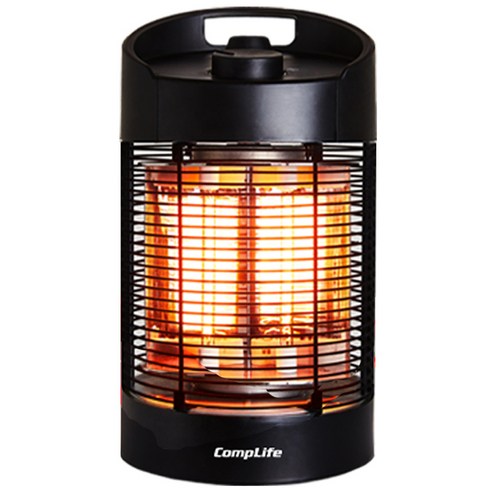 컴프라이프 카본 전기히터 700W, CP350H, 블랙