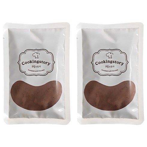 쿠킹스토리 코코아 파우더, 200g, 2개