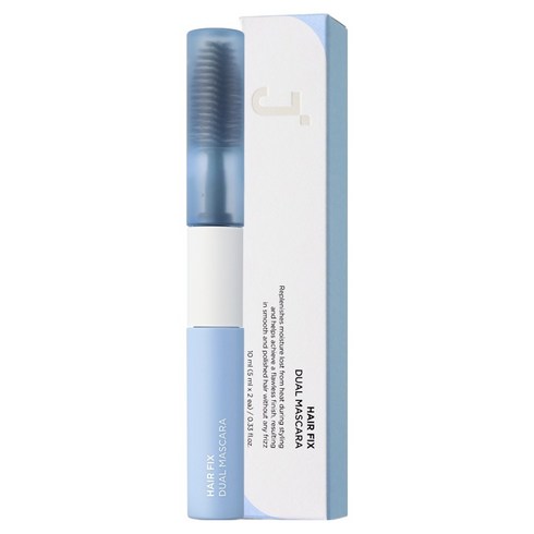 제이숲 헤어 픽스 잔머리 듀얼 마스카라 10ml, 블루 + 화이트, 1개