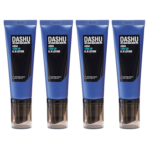 다슈 맨즈 아쿠아 톤업 비비로션 40ml, 23호, 4개