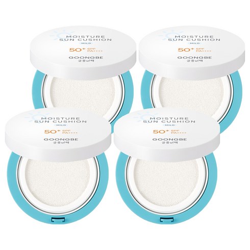 궁중비책 모이스처 유아 선쿠션 마일드 SPF50+ PA++++, 14g, 4개