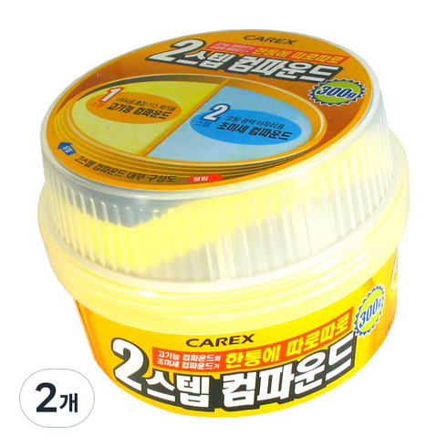 카렉스 2스텝 컴파운드, 300g, 2개