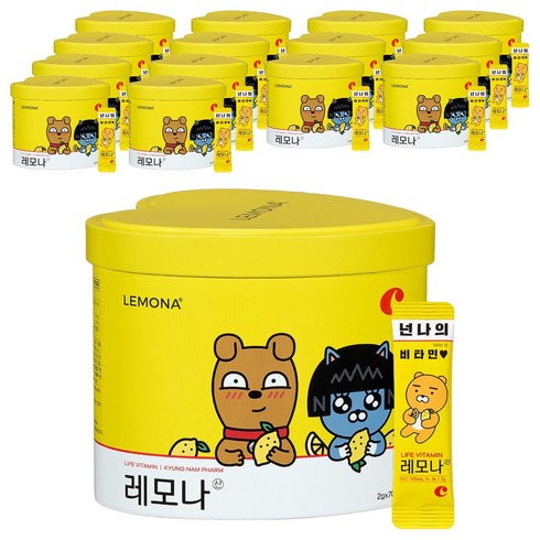 레모나 비타민C 70포, 140g, 15개