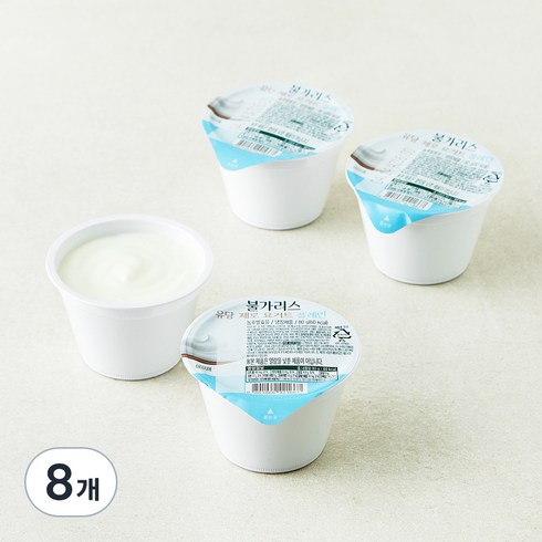 남양유업 불가리스 유당제로 요거트 플레인, 80g, 8개