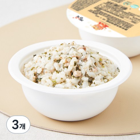 짱죽 이유식 후기 11개월부터 진밥, 혼합맛(한우/치즈감자), 200g, 3개