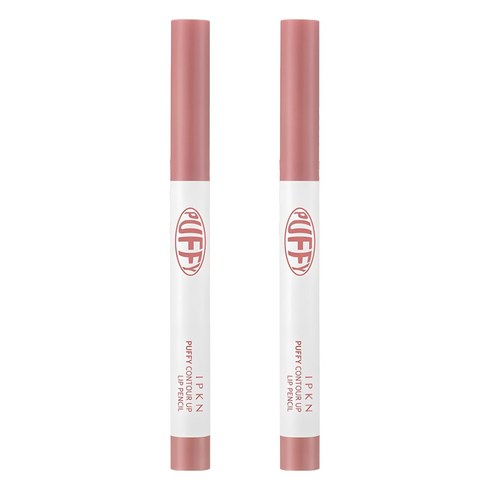 입큰 퍼피 컨투업 립 펜슬 0.8g, 02 로즈베리 칩, 2개