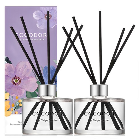 코코도르 시그니처 디퓨저, 라튤립가든, 200ml, 2개
