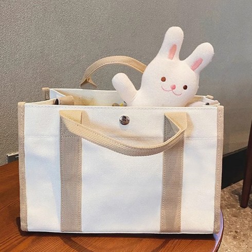 엘쏘 캔버스 방수 이너 숄더백 대형