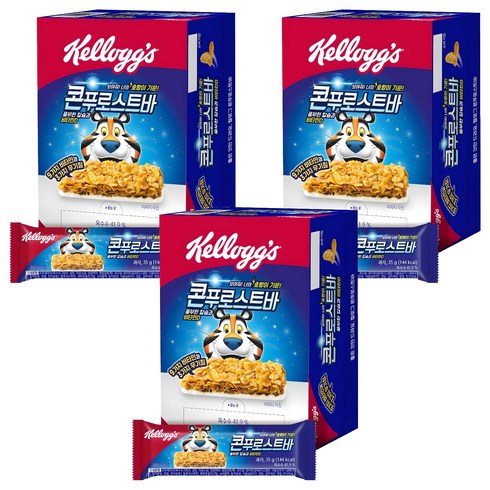 켈로그 콘푸로스트바 12p, 420g, 3세트