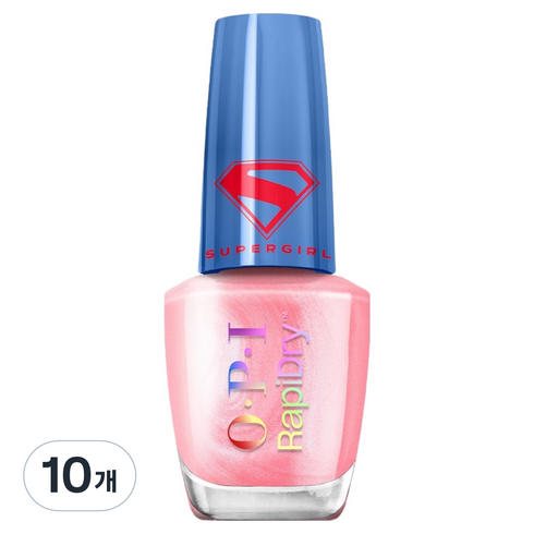 오피아이 래피드라이 매니큐어 RD00, BLUSH OF POWER(RD0044), 10개, 9ml
