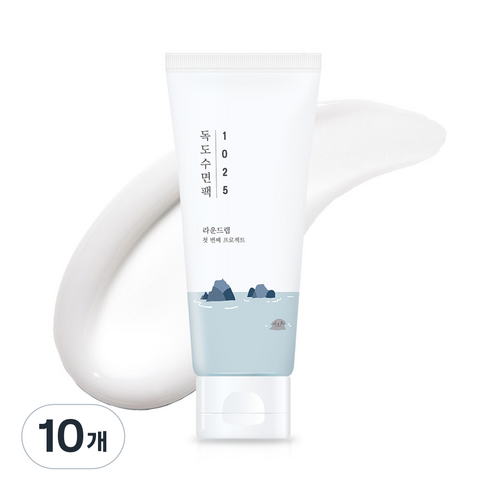 라운드랩 1025 독도 수면팩, 100ml, 10개