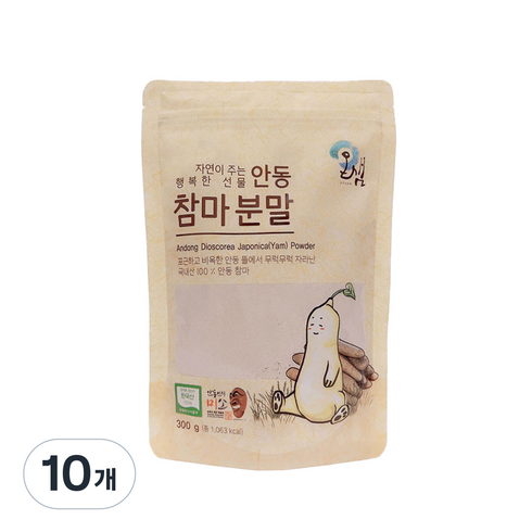온샘 안동 참마분말, 300g, 10개