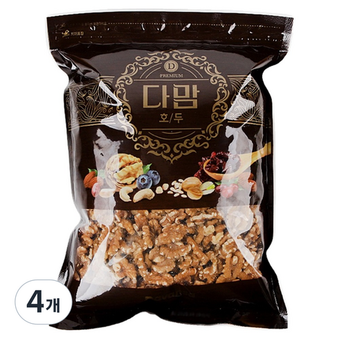 다맘 햇호두, 1kg, 4개