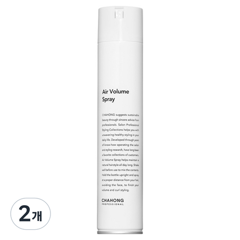 차홍 에어 볼륨 헤어스프레이, 300ml, 2개