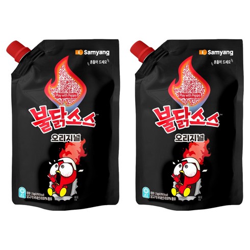 불닭 소스 오리지널, 2kg, 2개