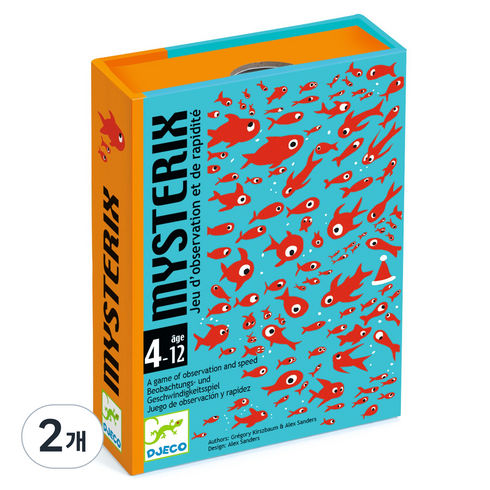 아스모디코리아 MYSTERIX 미스테릭스 보드게임, 혼합색상, 2개