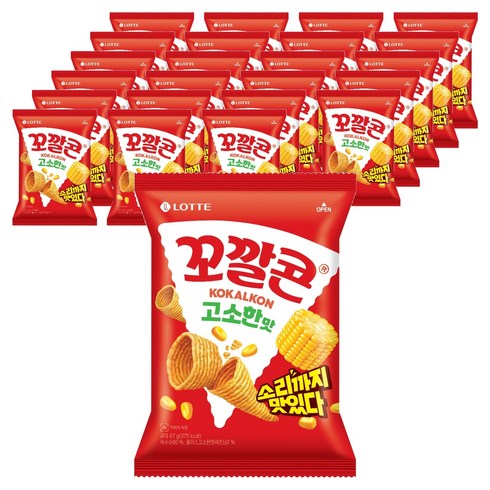 꼬깔콘 고소한맛, 67g, 24개