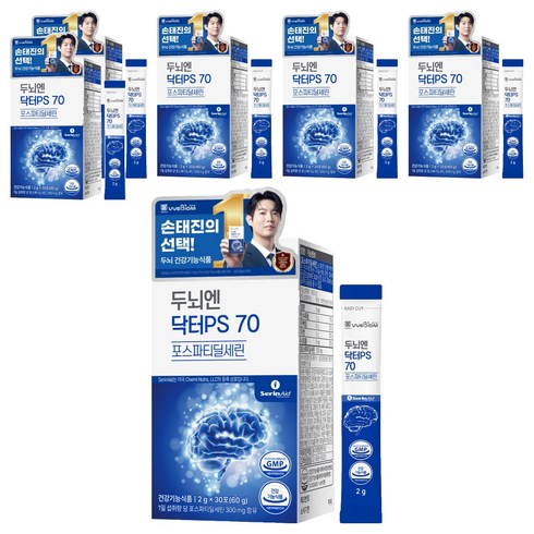 서울대위바이옴 두뇌엔 닥터PS 70 포스파티딜세린 30p, 60g, 6개