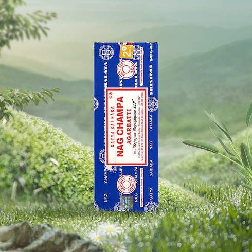 나그참파코리아 사티아 나그참파 인센스 스틱 250g, 참파꽃