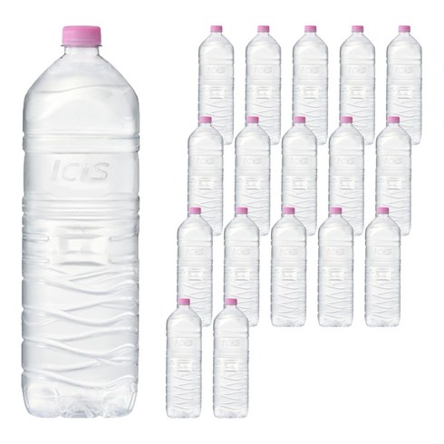 아이시스 생수 무라벨, 2L, 18개