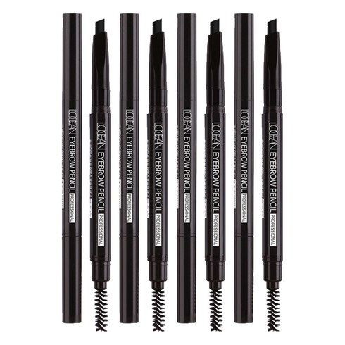 르나르도 로쎄앙 아이브로우펜슬 프로페셔널 0.2g, 01 블랙, 4개
