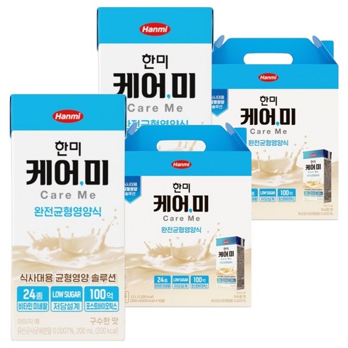 한미사이언스 케어미 완전균형영양식, 200ml, 32개