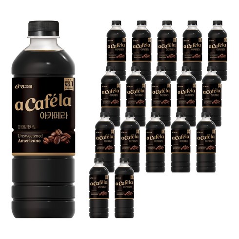 아카페라 아메리카노, 1L, 18개