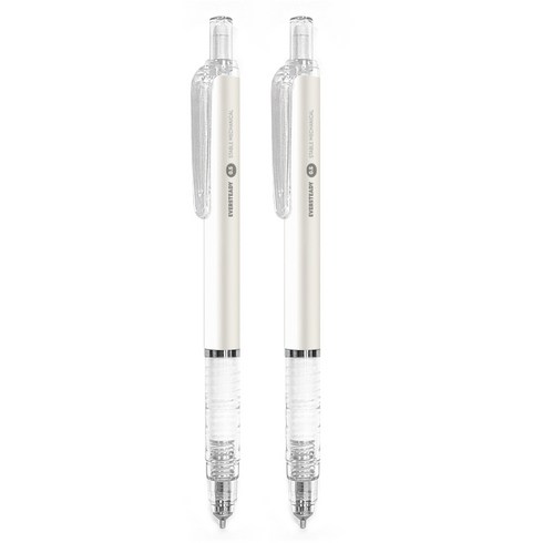 탐사 에버 스테디 잘 부러지지 않는 편안한 샤프 펜슬, 2개, 0.5mm