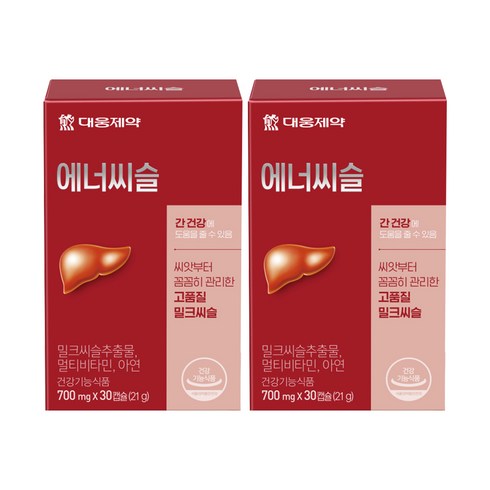 에너씨슬 밀크시슬, 30정, 2개