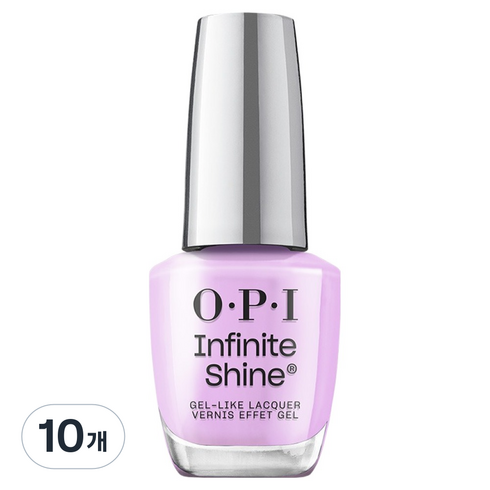 오피아이 인피니트샤인 매니큐어 ISL S218 LEARN TO FLY-LAC, 퍼플, 10개, 15ml