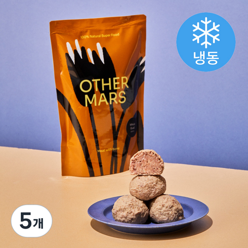 아더마스 강아지 미트볼 6개입 (냉동), 180g, 5개, 메추리