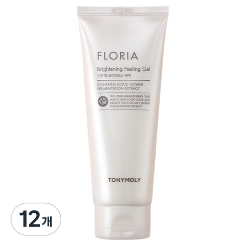 토니모리 플로리아 브라이트닝 필링 젤, 150ml, 12개