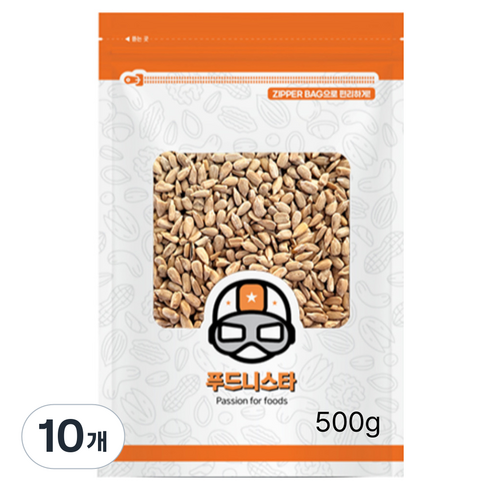 푸드니스타 해바라기씨, 10개, 500g