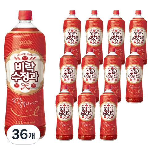 팔도 비락수정과, 1.5L, 36개