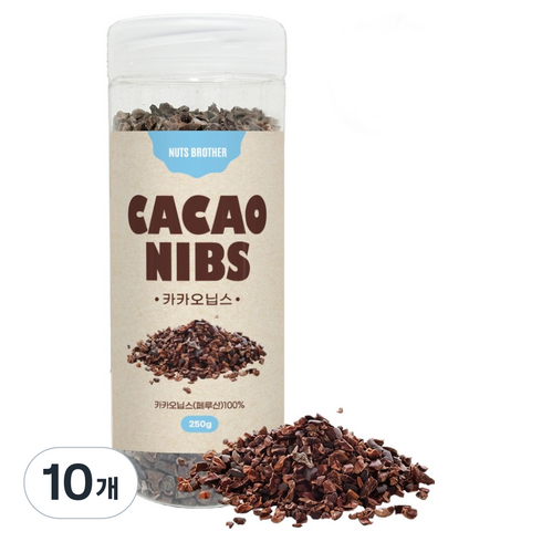 너츠브라더 카카오닙스, 250g, 10개