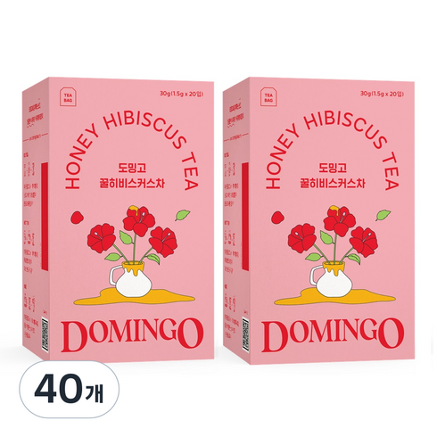 도밍고 꿀히비스커스차, 1.5g, 20개입, 40개