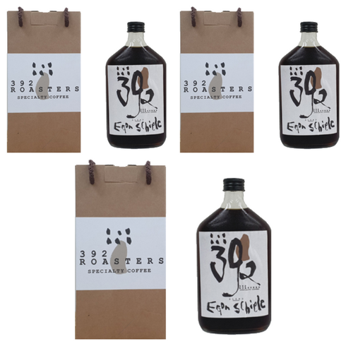 392로스터스 콜드브루 에곤 쉴레 더치커피, 450ml, 3개, 1개입
