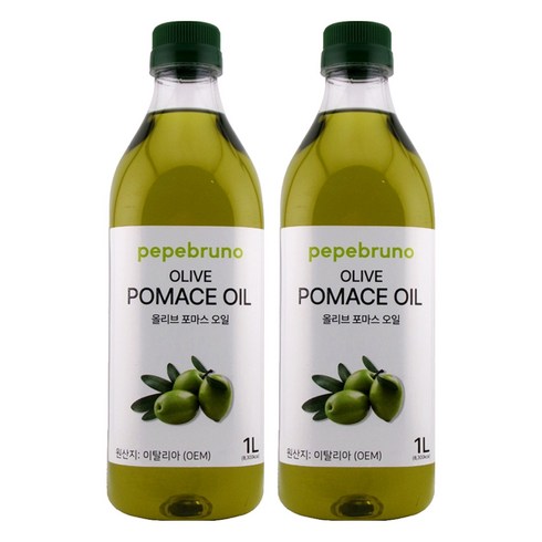 페페브루노 포마스 올리브오일, 2개, 1L