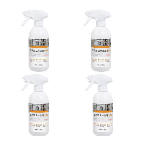 코코즈 오븐크리너 골드, 500ml, 4개