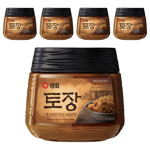 샘표 토장, 900g, 5개