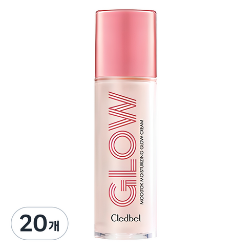 끌레드벨 물톡 모이스춰라이징 글로우 크림 30ml, 20개