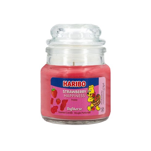 하리보 자캔들 소, 스트로베리해피니스, 85g, 1개